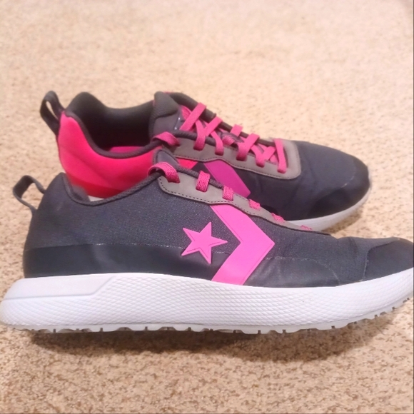 Converse Star Series Run Mason Pink Canvas Low Top SneakeSize M-11 W- 13 - Picture 1 of 9